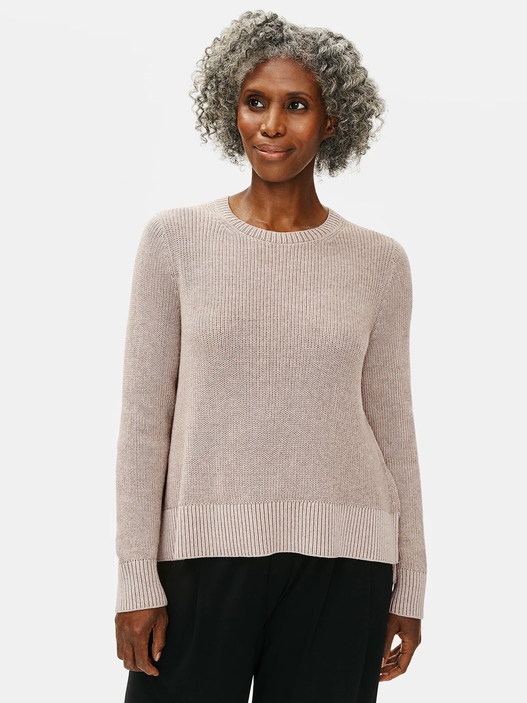 Peruvian Organic Cotton Crew Neck Top