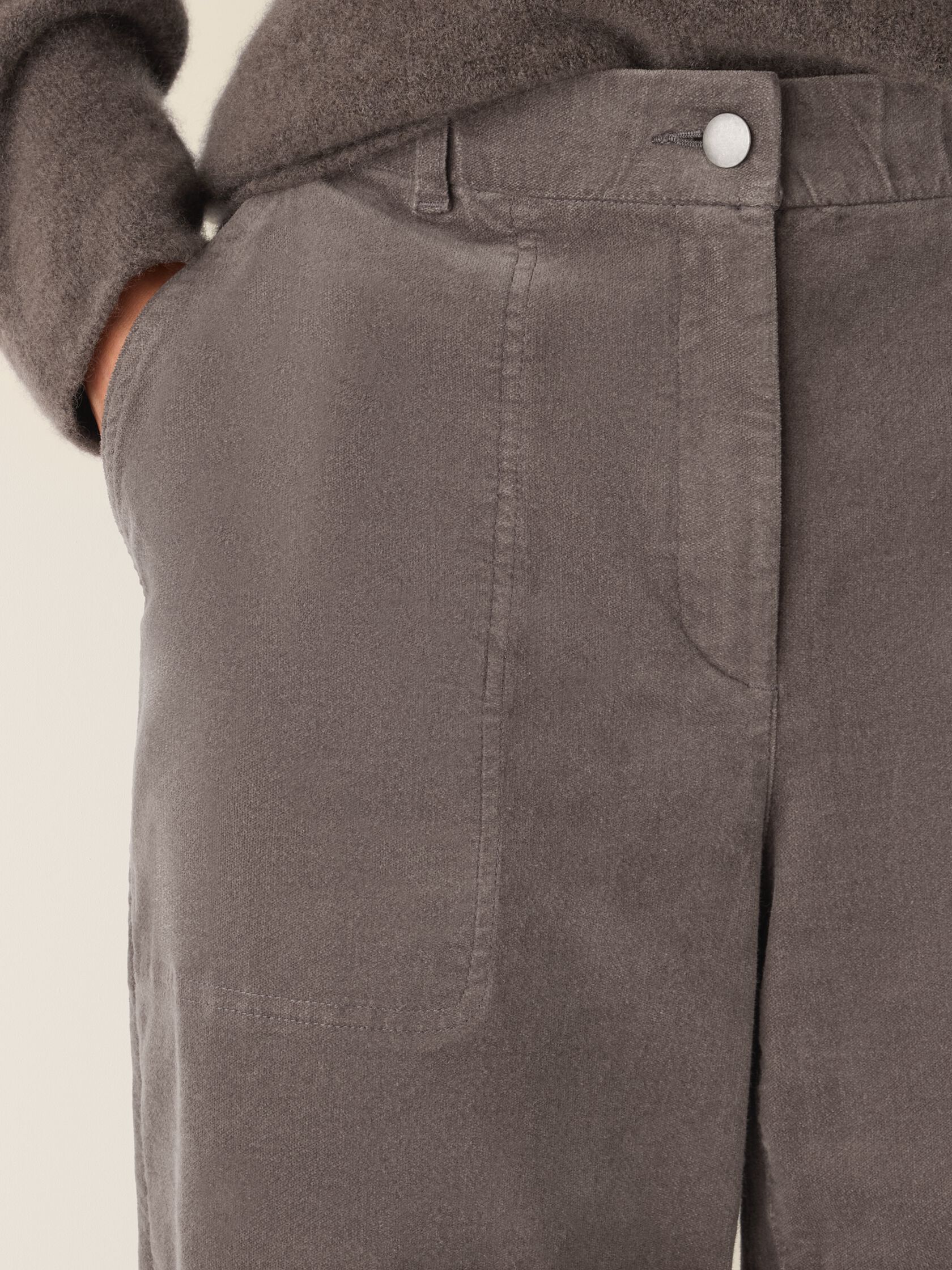 Brushed Organic Cotton Arch Pant