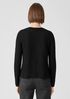 Organic Cotton Linen Slub Crew Neck Top