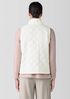 Eggshell Recycled Nylon Reversible Vest