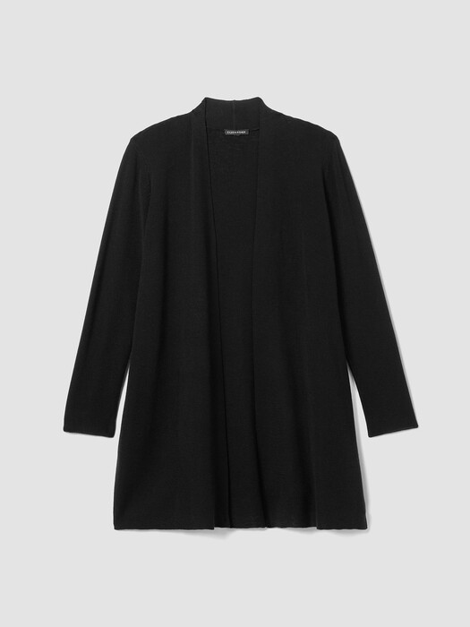 Fine Merino Cardigan in Regenerative Wool
