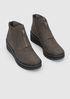 Casey Tumbled Nubuck Wedge Bootie