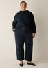 Organic Cotton Stretch Corduroy Straight Pant