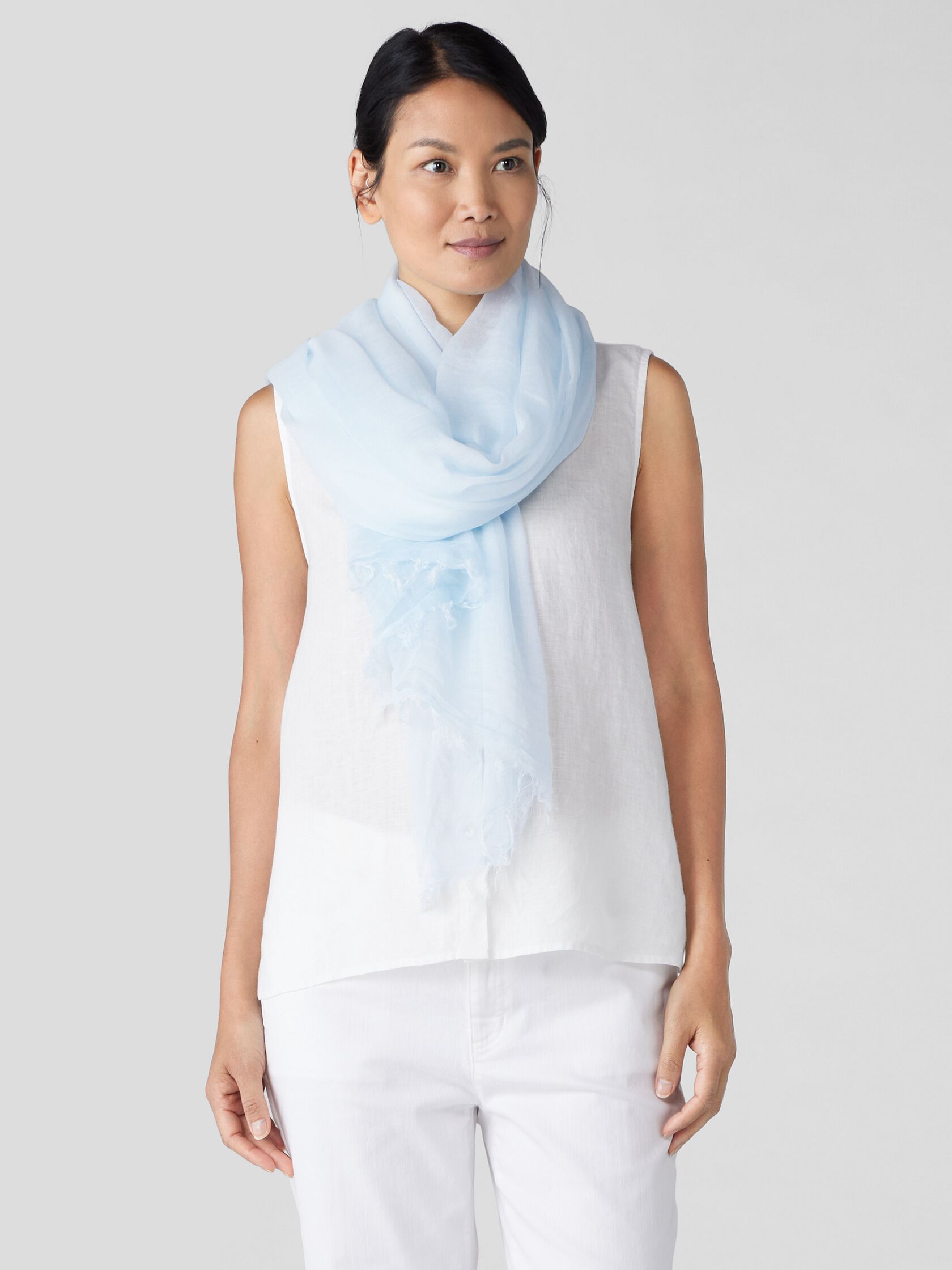 Airy Maltinto Gauze Scarf