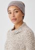 Recycled Cashmere Tweed Hat in Responsible Wool