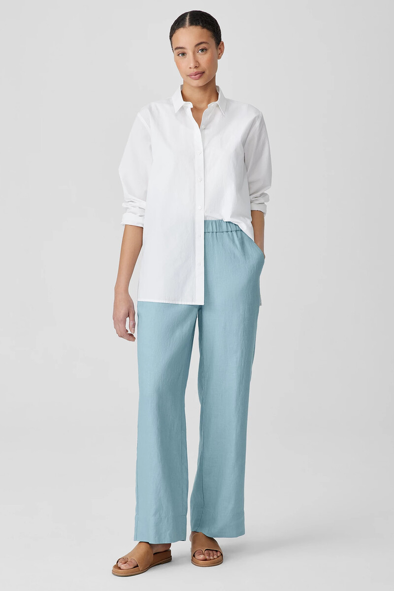 Organic Linen Wide-Leg Pant Organic Linen Wide-Leg Pant