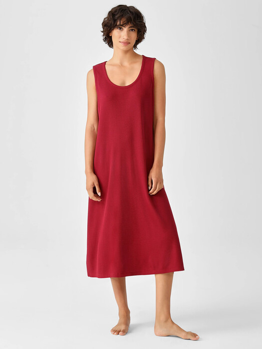 eileen fisher organic cotton tank dress Organic Cotton Interlock Tank Sleep Dress
