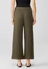Organic Cotton Gauze Wide-Leg Pant
