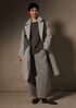 Light Cotton Nylon Padded Trench Coat