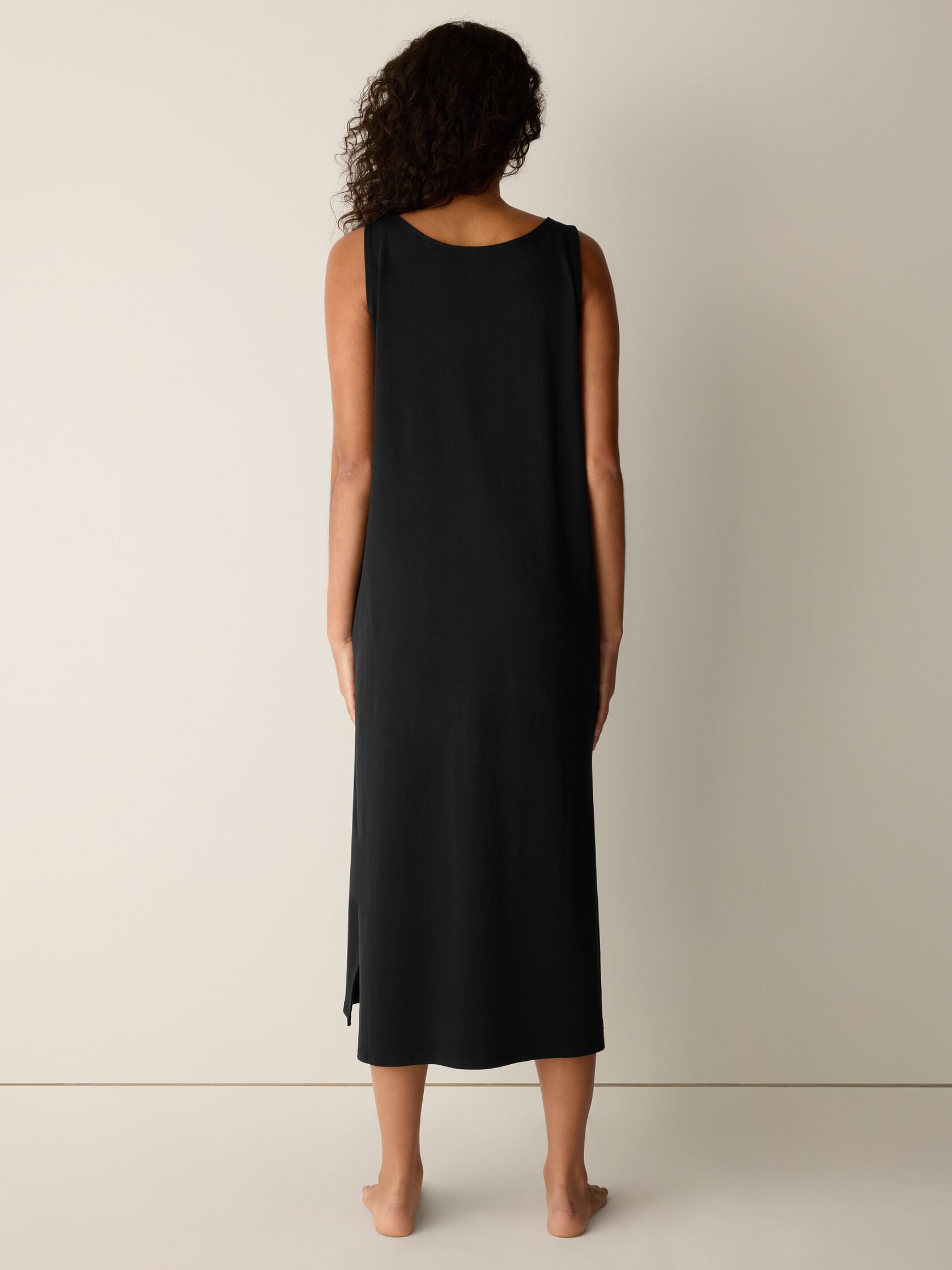 Organic Cotton Interlock Tank Sleep Dress