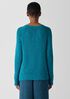 Organic Linen Cotton Slub Crew Neck Top