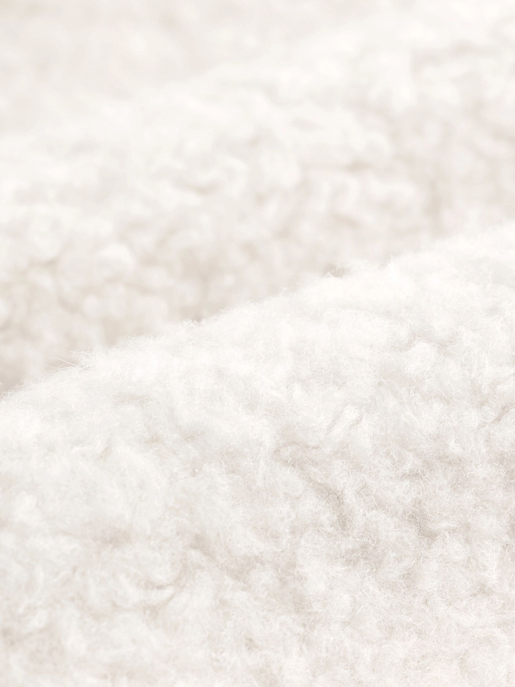 Wool Fluff&nbsp;Stand Collar Coat