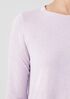 Organic Cotton Slub Crew Neck Top