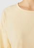 Traceable Cotton Jersey Crew Neck Top