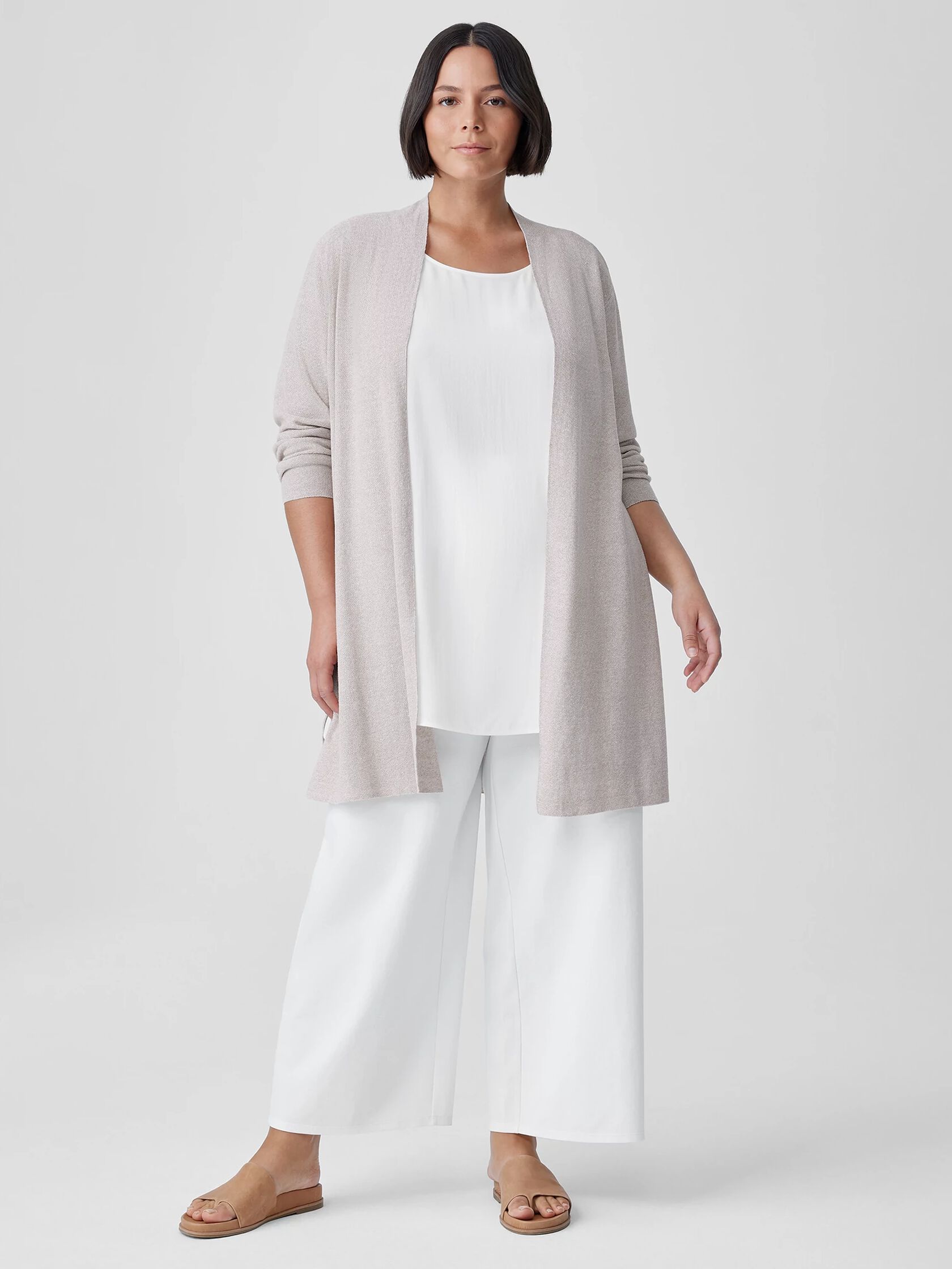 Organic Linen Cotton Cardigan
