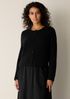 Cashmere Silk Bliss Crew Neck Cardigan