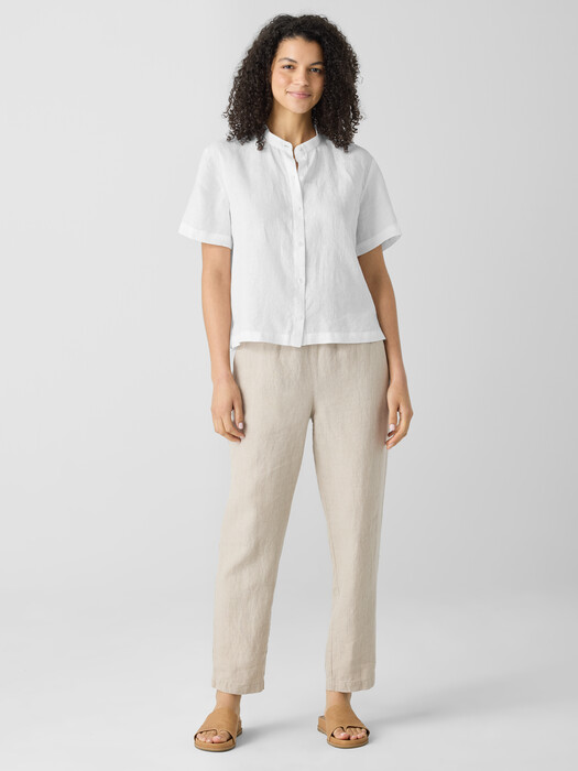 Organic Linen Tapered Pant