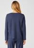 Cozy Organic Cotton Interlock Jewel Neck Top