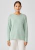 Peruvian Cotton Blend Crew Neck Top