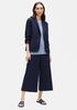 Organic Cotton Poplin Shaped Blazer