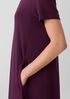 Fine Jersey Lantern Dress