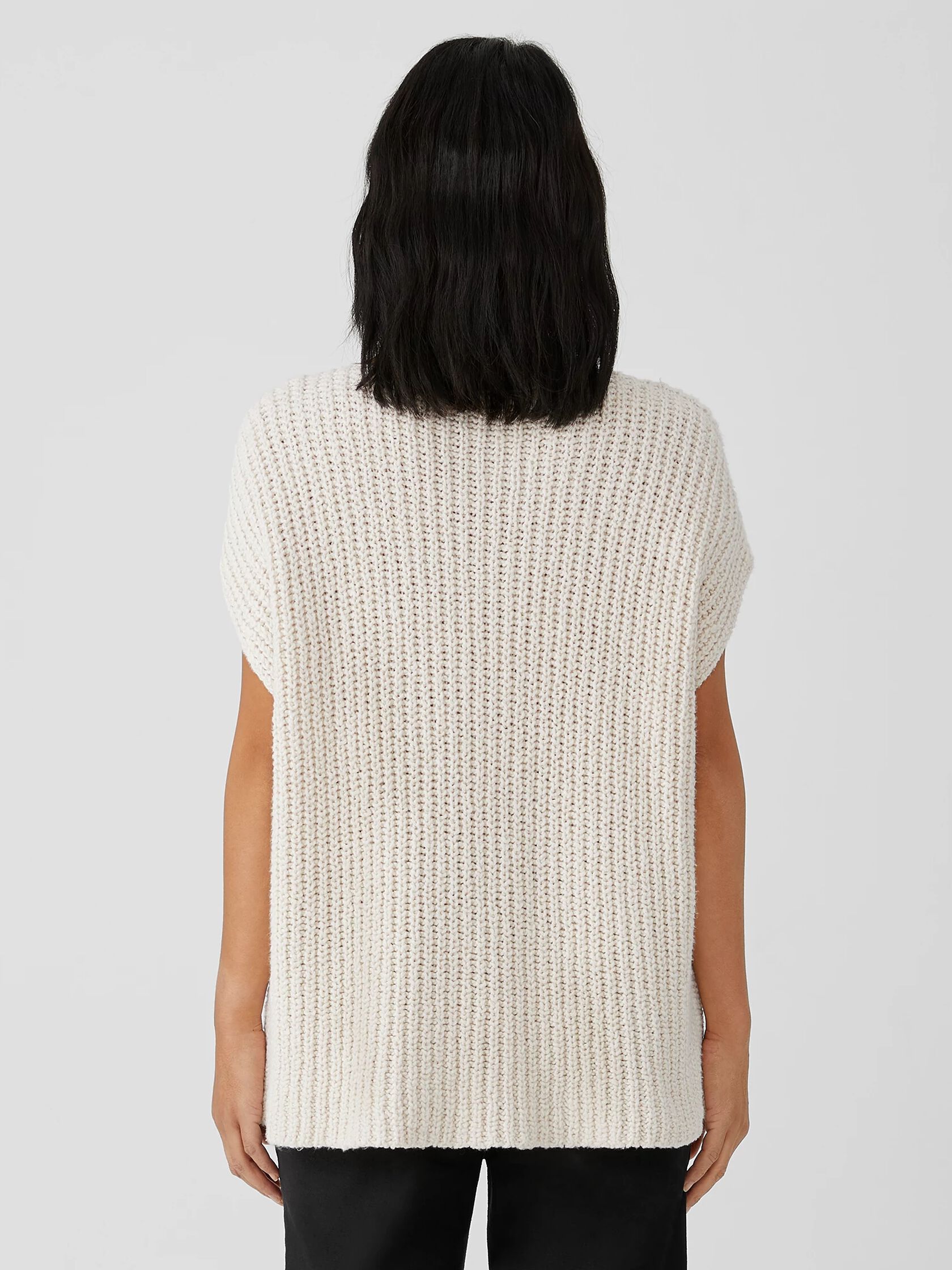 Peruvian Organic Cotton Crimp Square Top