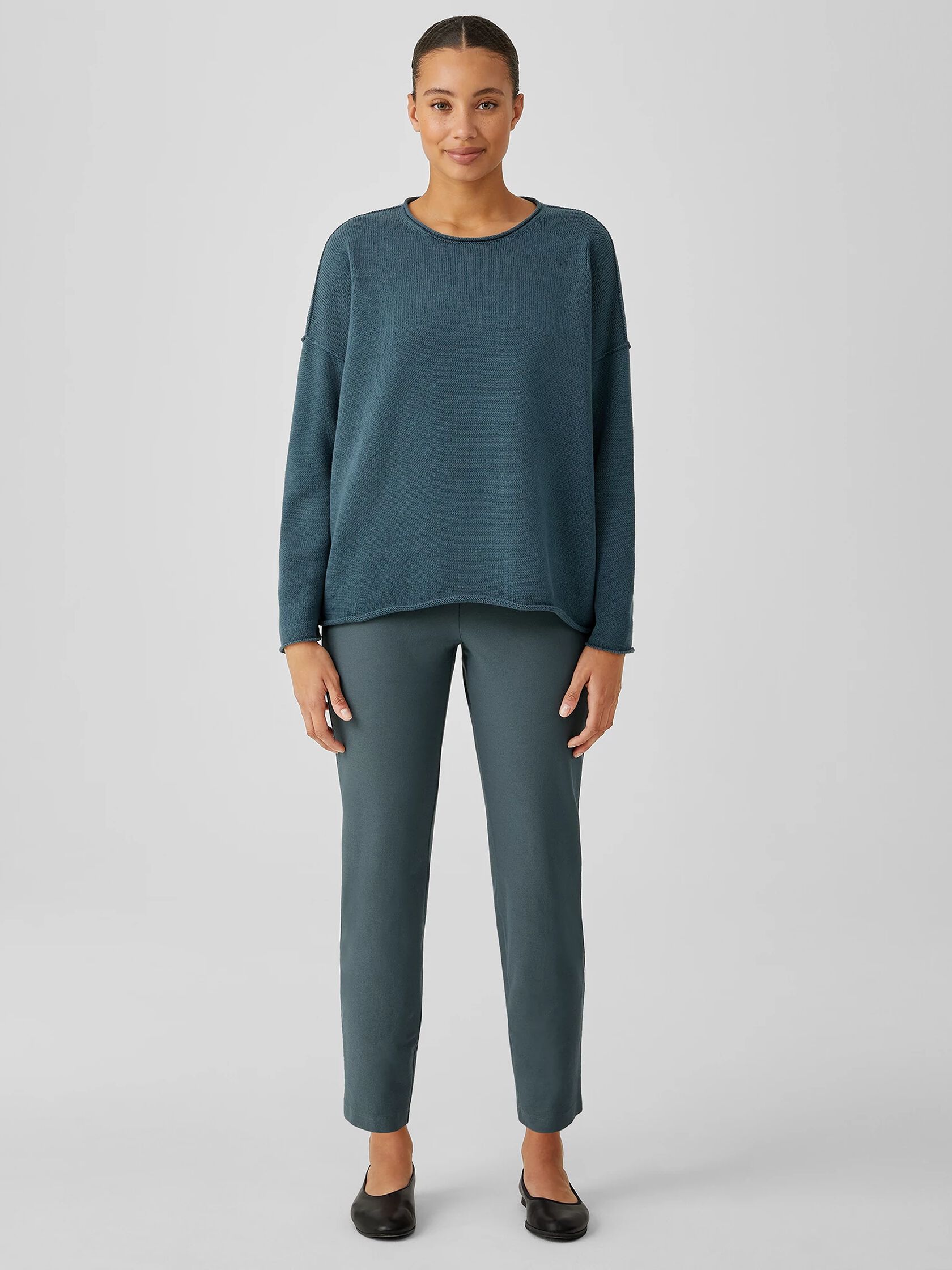 Washable Stretch Crepe Pant