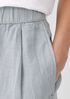 Garment-Dyed Organic Linen Lantern Pant