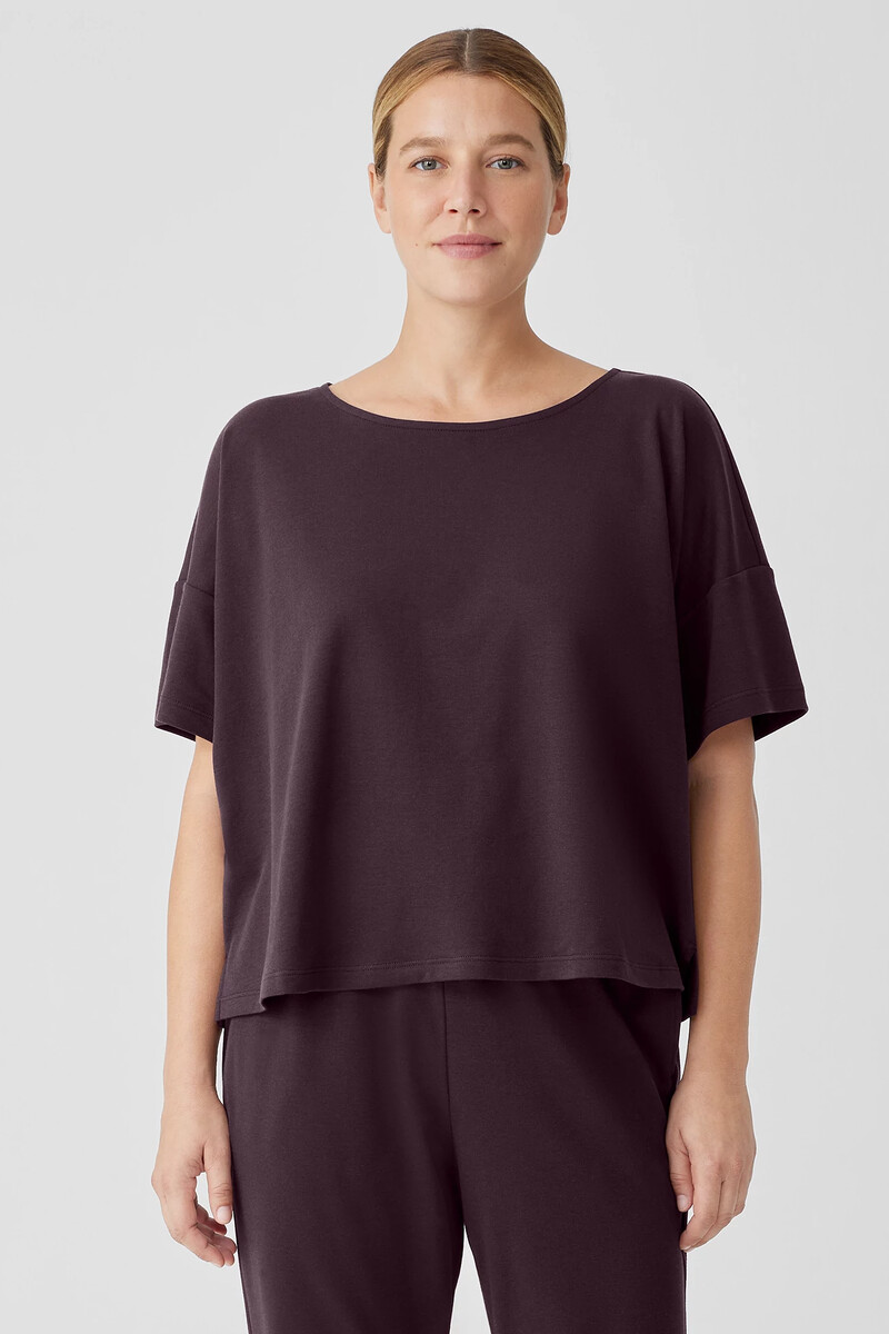 Organic Cotton Interlock Sleep Tee Organic Cotton Interlock Sleep Tee