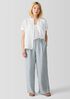 Garment Dyed Organic Linen Trouser Pant