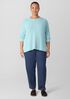 Cotton Fluff Crew Neck Top