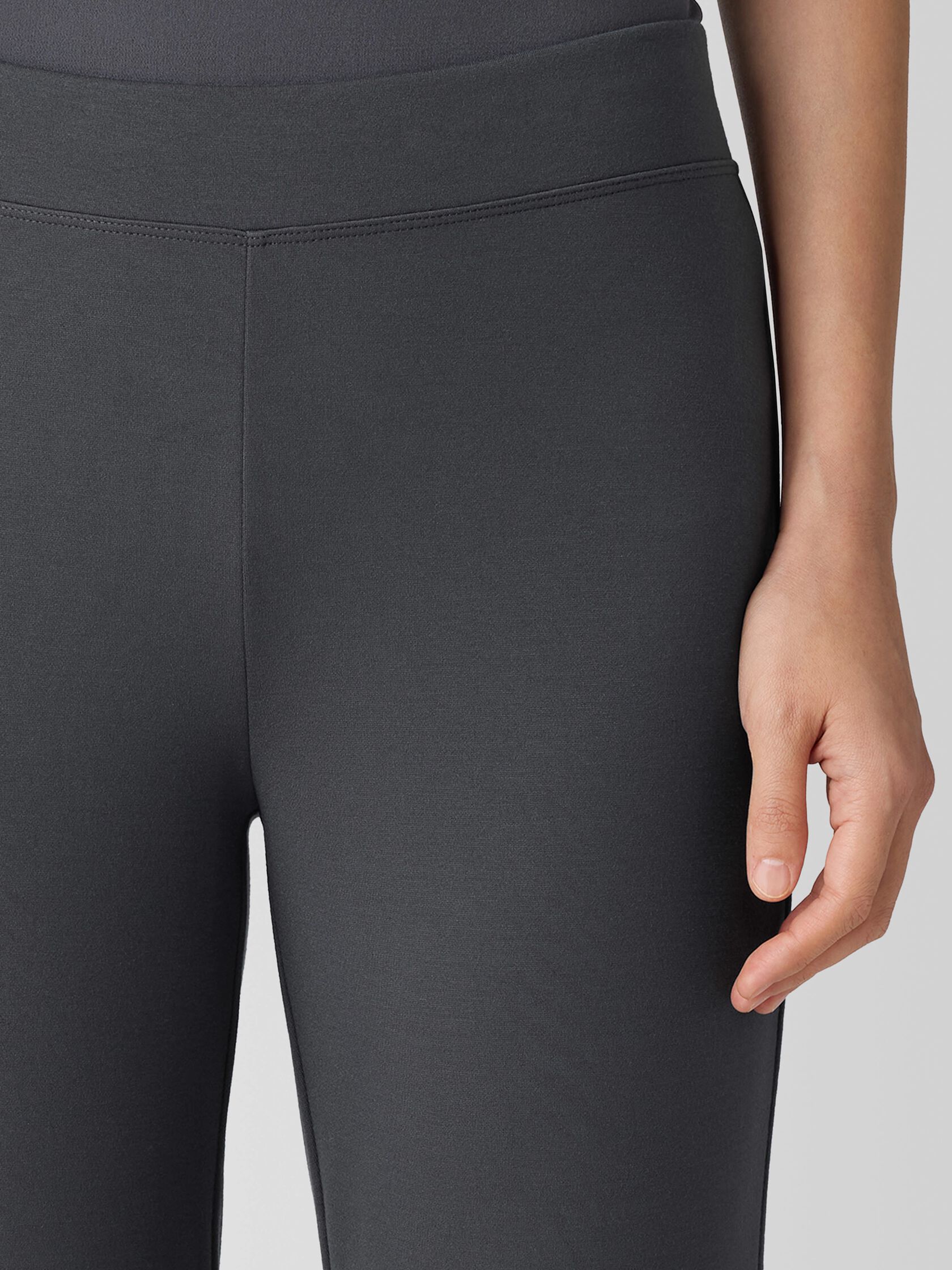 Washable Flex Ponte Slim Pant