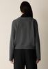 Cotton & Recycled Cashmere Crew Neck Cardigan