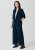 Washable Flex Ponte Notch Collar Blazer