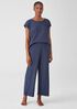 Cozy Organic Cotton Thermal Wide-Leg Pant