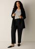 Seasonless Wool Tapered Trouser Pant