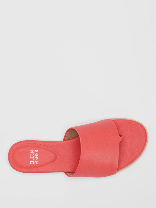 Edge Leather Slide Sandal