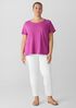 Organic Cotton Slubby Jersey Pocket Tee