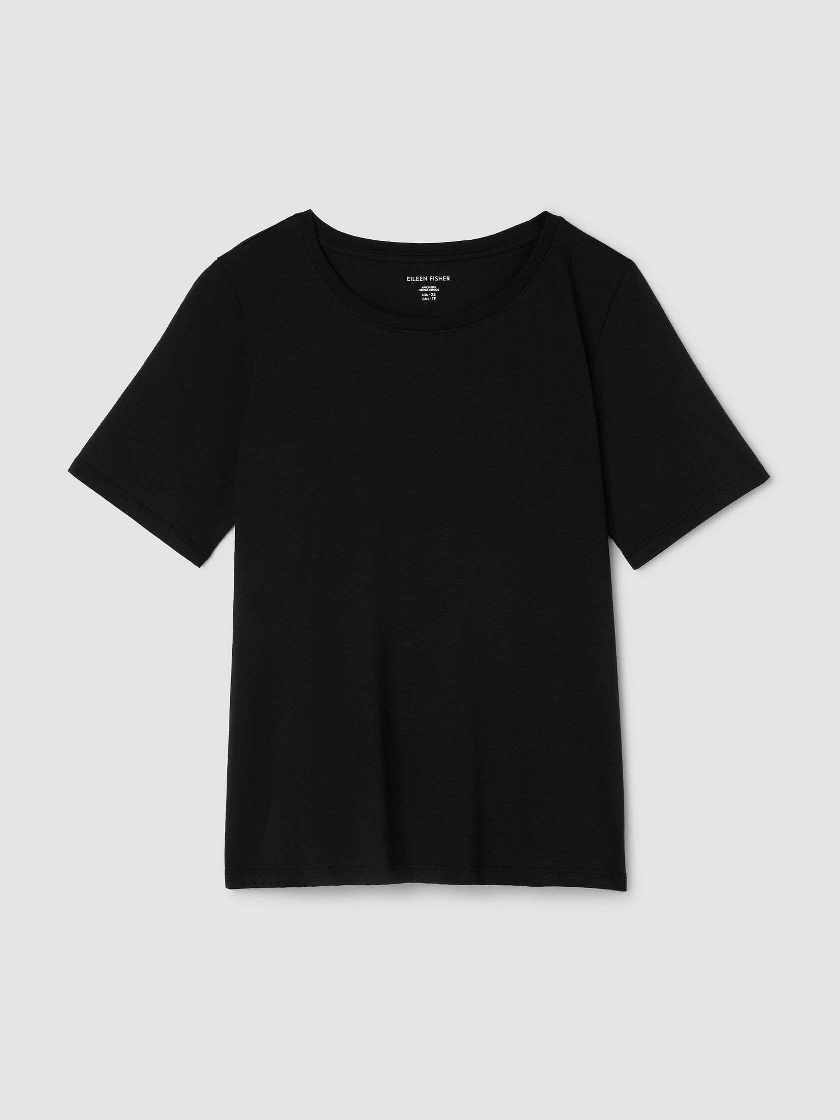 Organic Pima Cotton Jersey Round Neck Tee