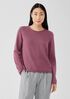 Peruvian Cotton Blend Jewel Neck Top