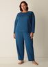 Organic Cotton Interlock Lantern Sleep Pant