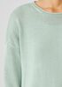 Peruvian Cotton Blend Crew Neck Top