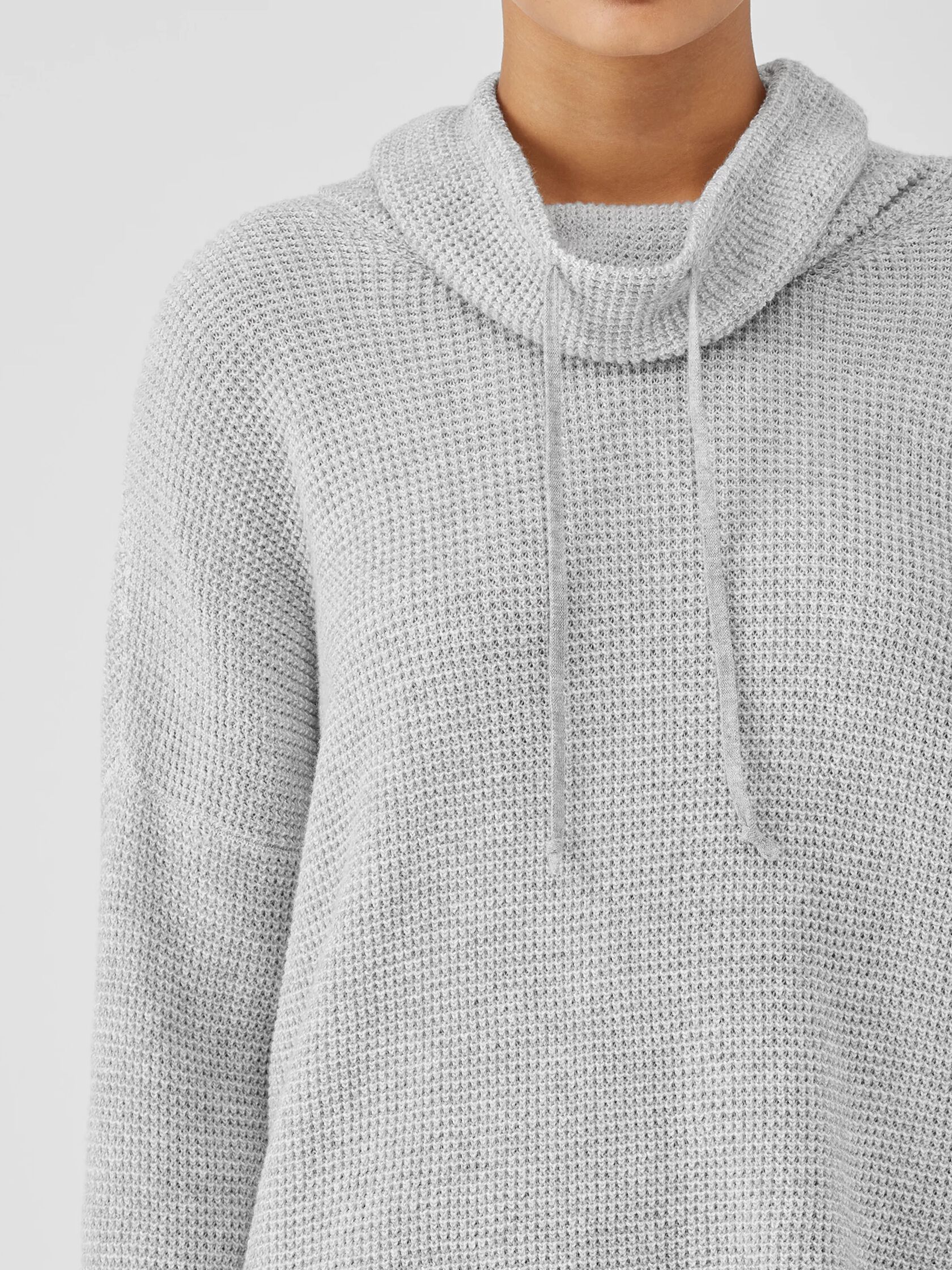 Peruvian Organic Cotton Funnel Neck Top