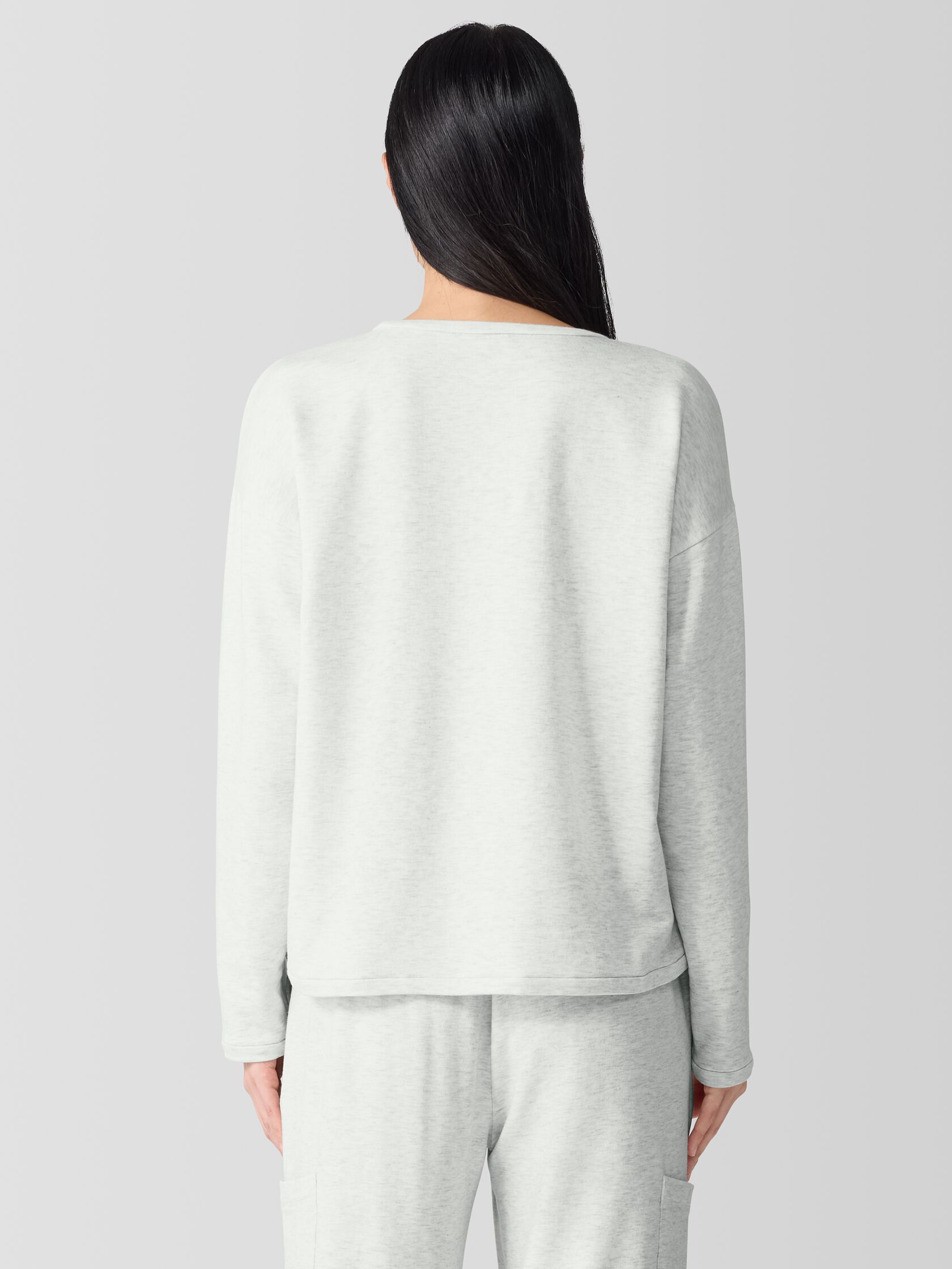 Cozy Brushed Terry Hug Box-Top