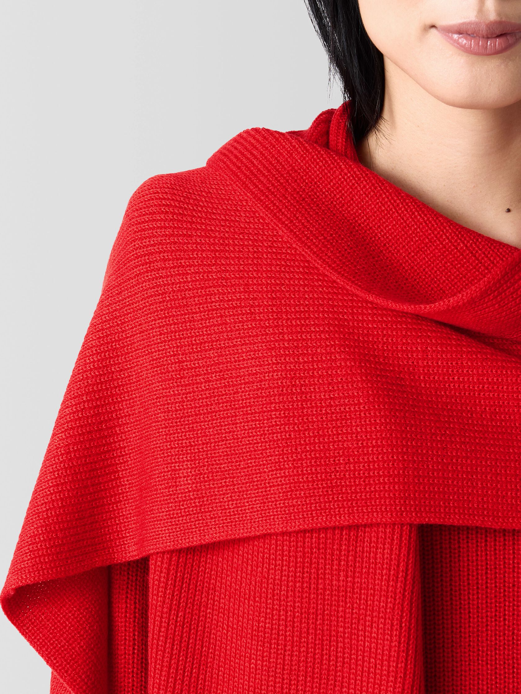 Merino Scarf in Regenerative Wool