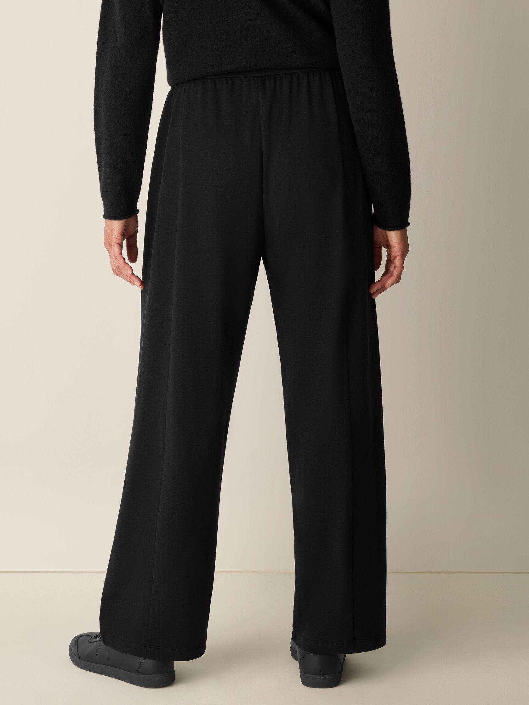 Cozy Brushed Terry Hug Straight Pant