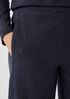 Organic Cotton Melange Crepe Lantern Pant