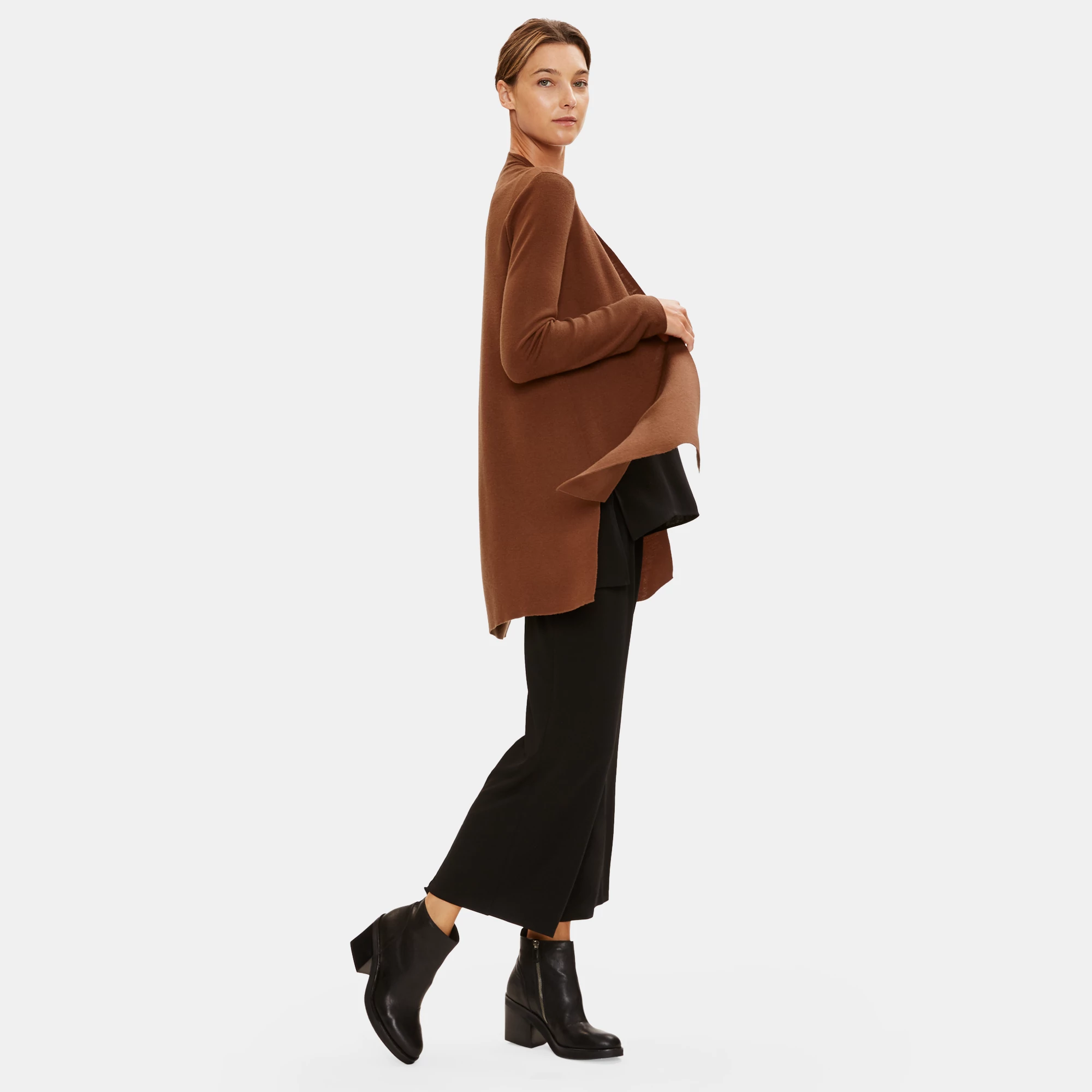 Ultrafine Merino Cardigan in 