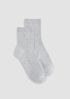 Speckle Rib Quarter Crew Sock