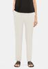System Silk Georgette Crepe Slouchy Ankle Pant